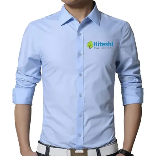 Light Blue Full Sleeve Shirt - Hiteshi Branded