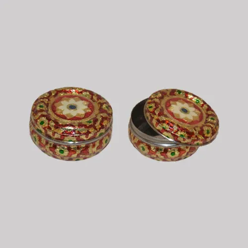 Round Box Pair - Grey