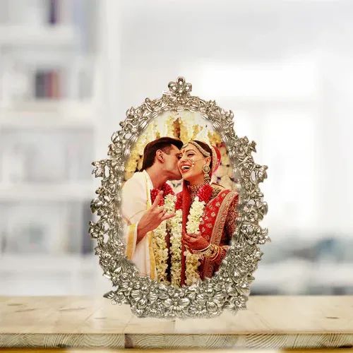 Radha Krishna Idol Photo Frame