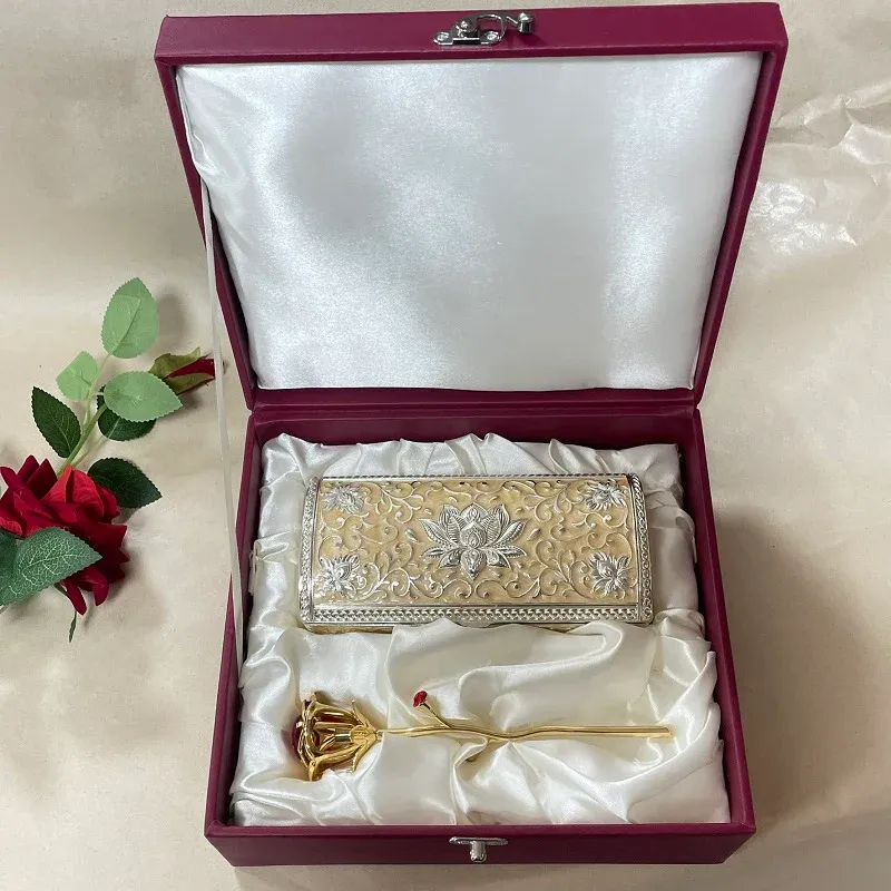 Lotus Jewellery box with flower