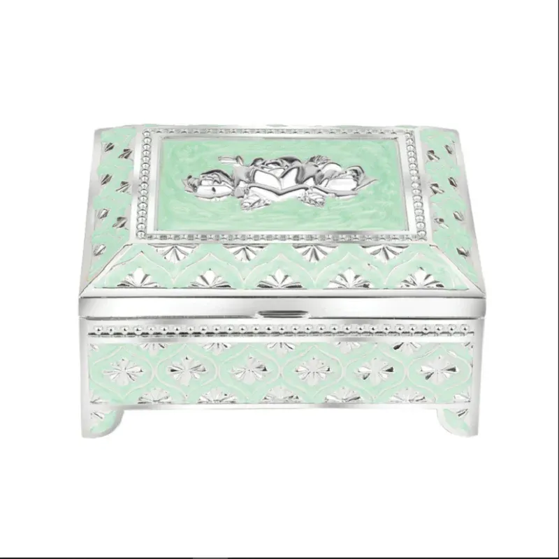 Enamel Jewellery Box