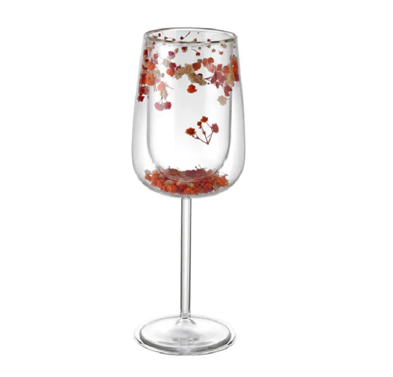 Flower Wine Glass Set of 6
