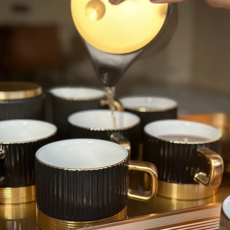 16 Pc Luxury Tea Set With Tray