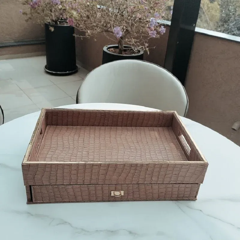 Tea Tray Makeup Tray