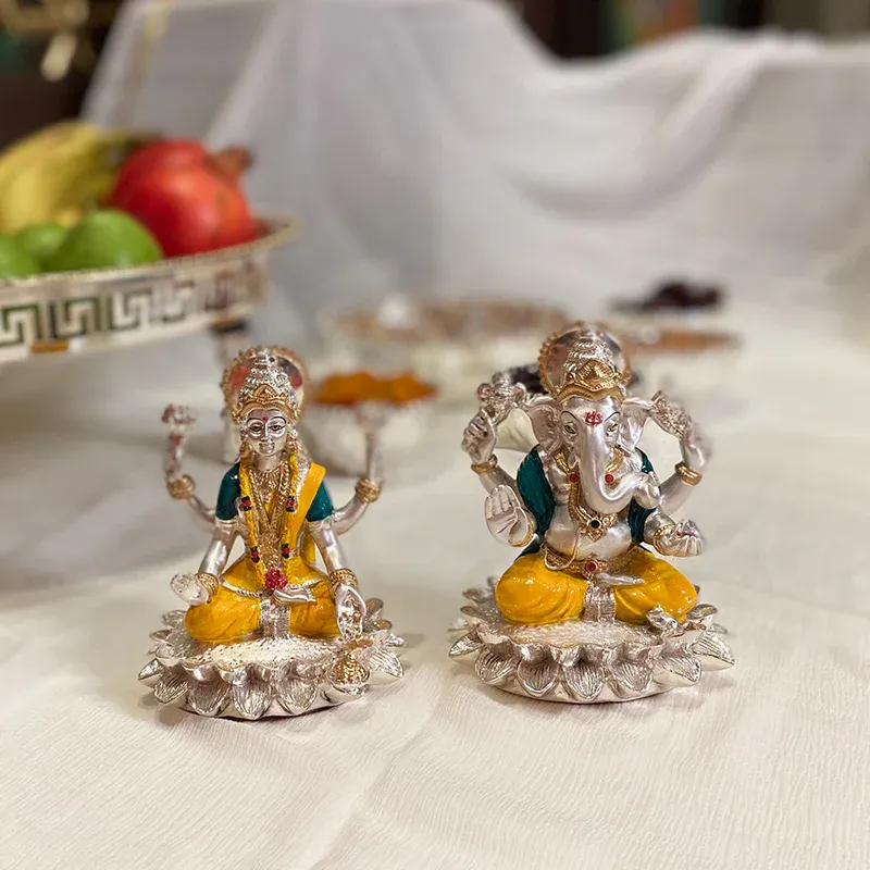 Lotus Laxmi Ganesha Set