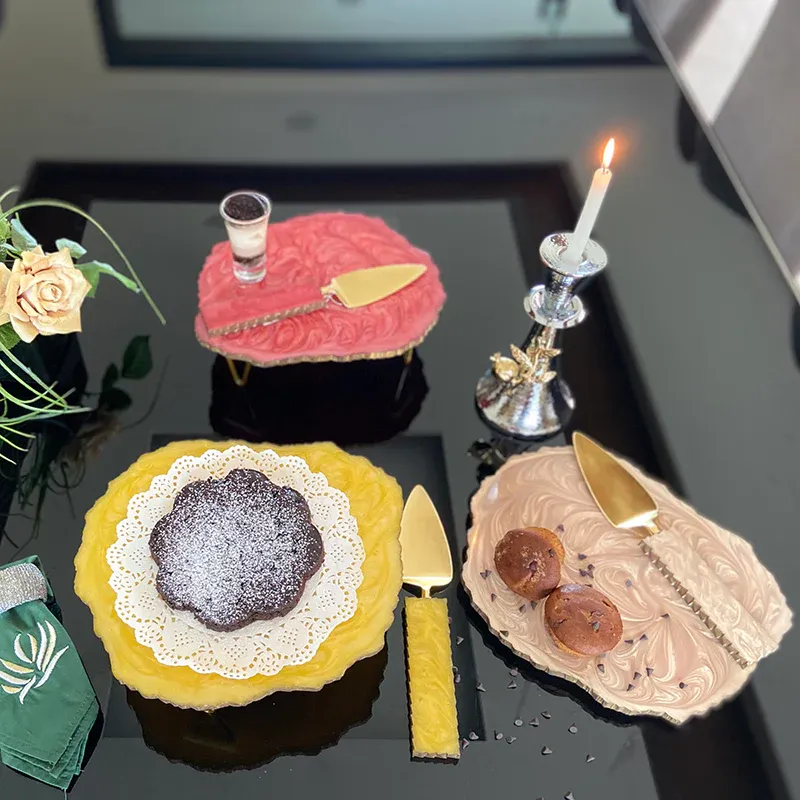 Candle Stand With Flower