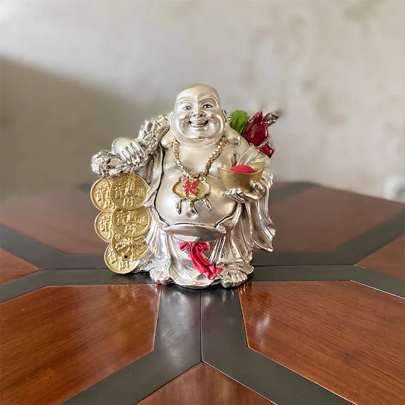 Laughing Buddha With Golden Coins