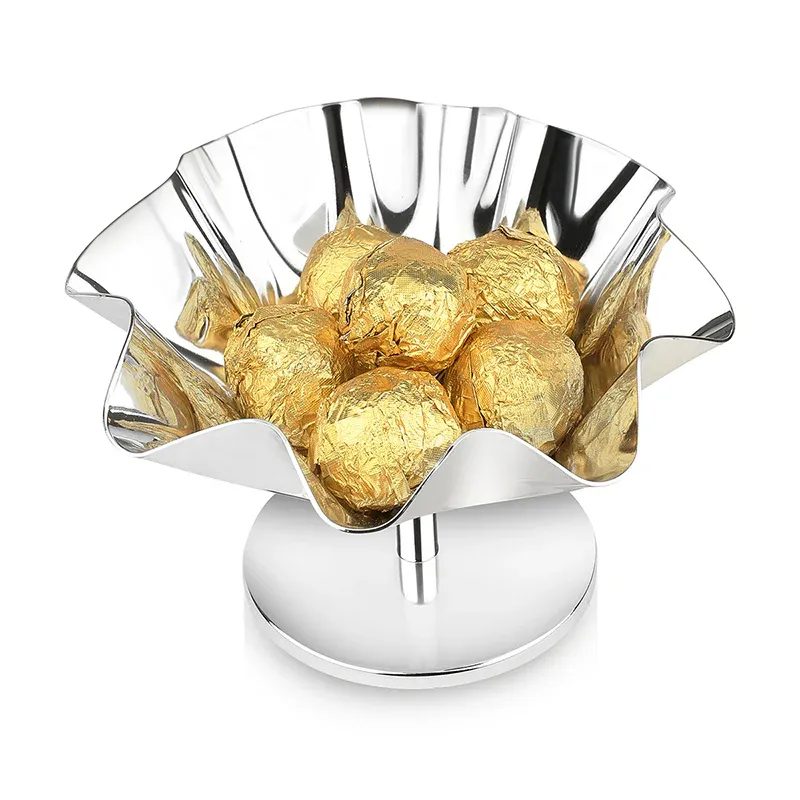 Curve Floral Bowl with Stand