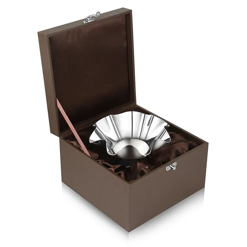 Curve Floral Bowl with Stand