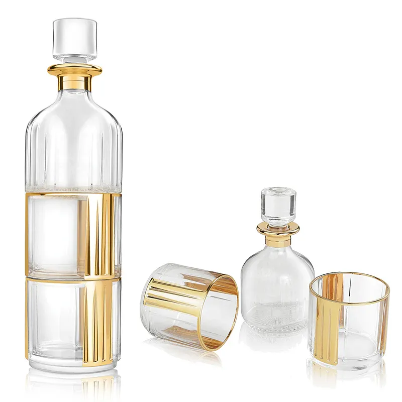 Whiskey Glass Bottle & Decanter