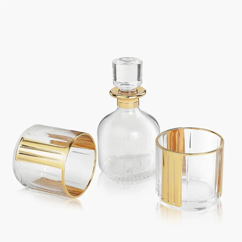 Whiskey Glass Bottle & Decanter
